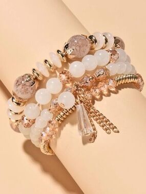 One beaded bracelet